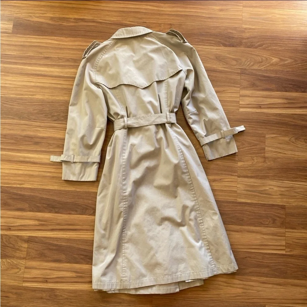 🎉HP🎉 London Fog Double Breasted Trench Coat - Picture 3 of 11